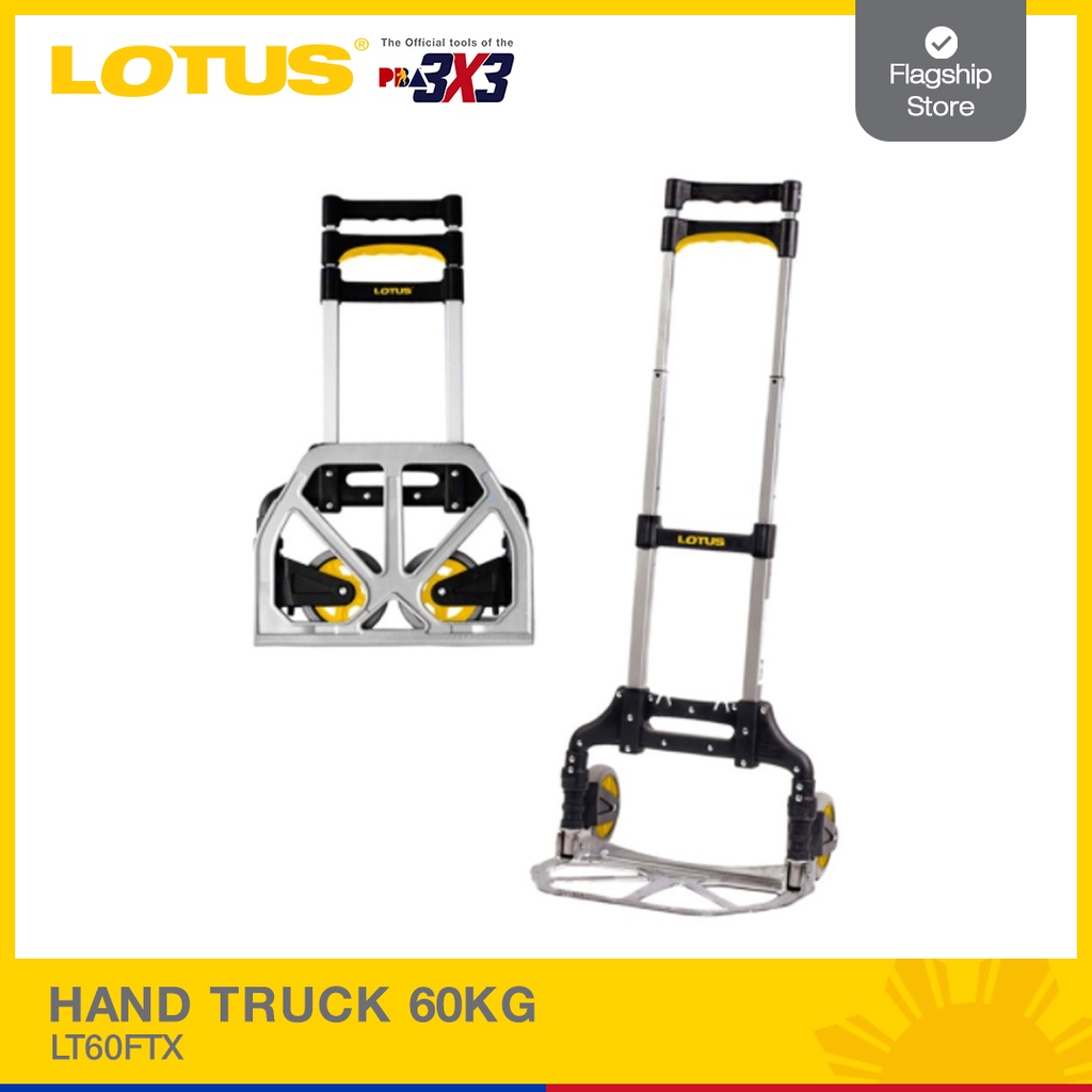 Lotus Hand Truck 60KG LT60FTX Hand Carts Lazada PH