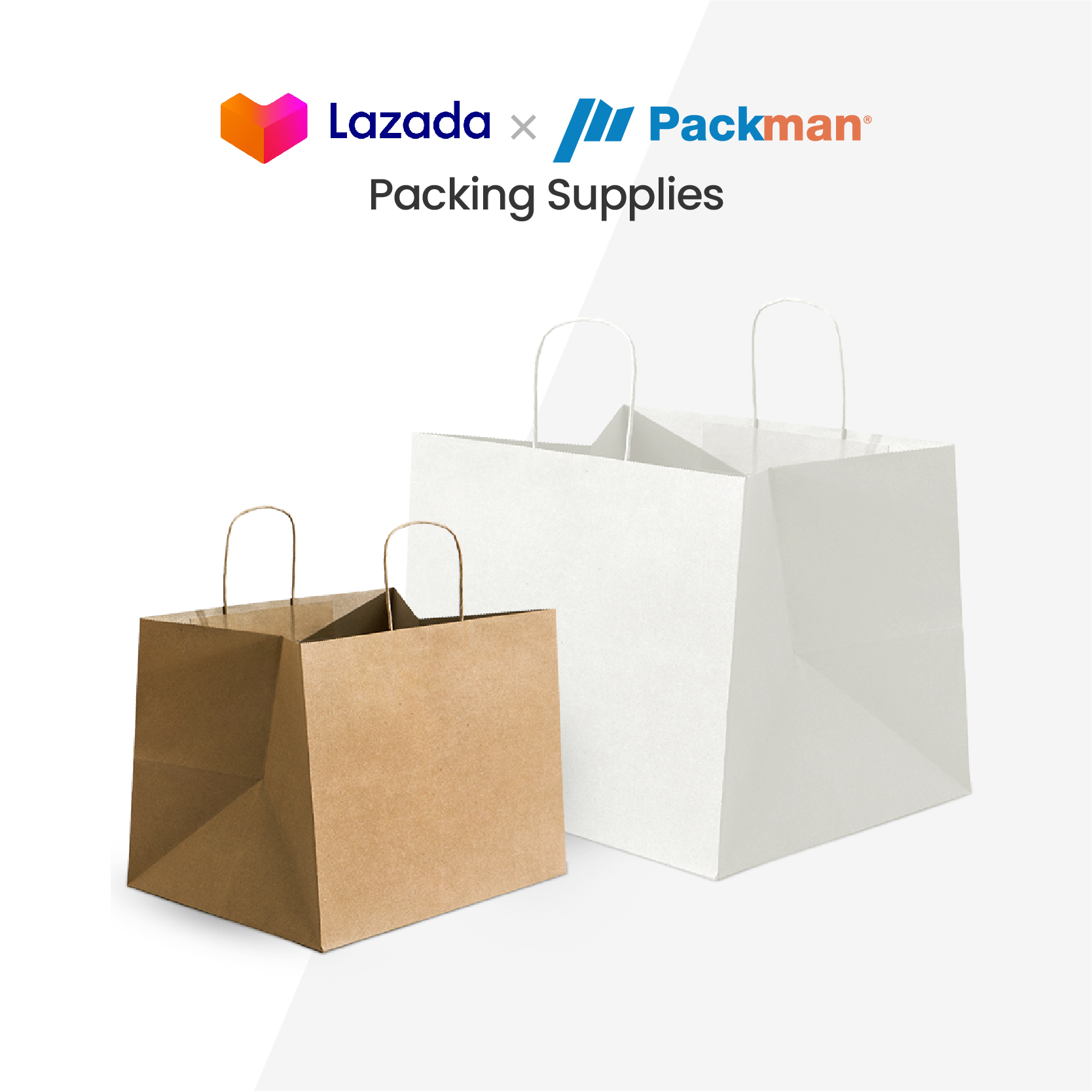 Qoo10 - Kraft Paper Bag : Stationery & Supplies