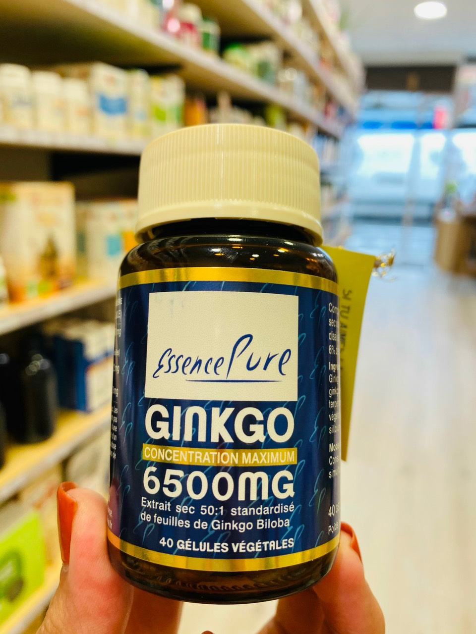 Bổ não Ginkgo 6500-MG Essence Pure