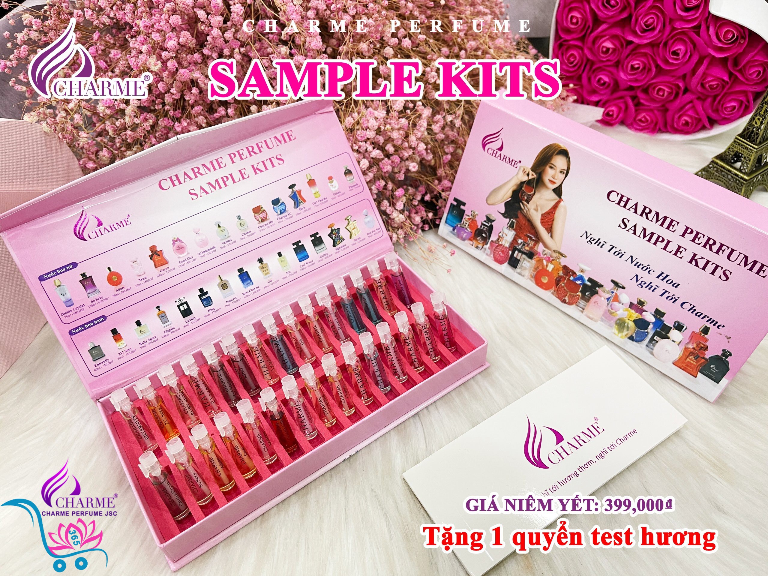 Set Nước Hoa Mini 30 Mùi (MẪU MỚI)