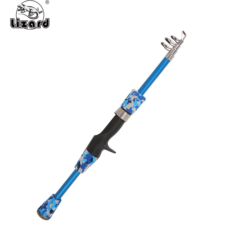 Telescopic Fishing Rod Ultralight Fiberglass Fishing Pole For Bass Salmon  Trout Fishing For SaltwaterFreshwater 1.3m/1.5m / 1.8m