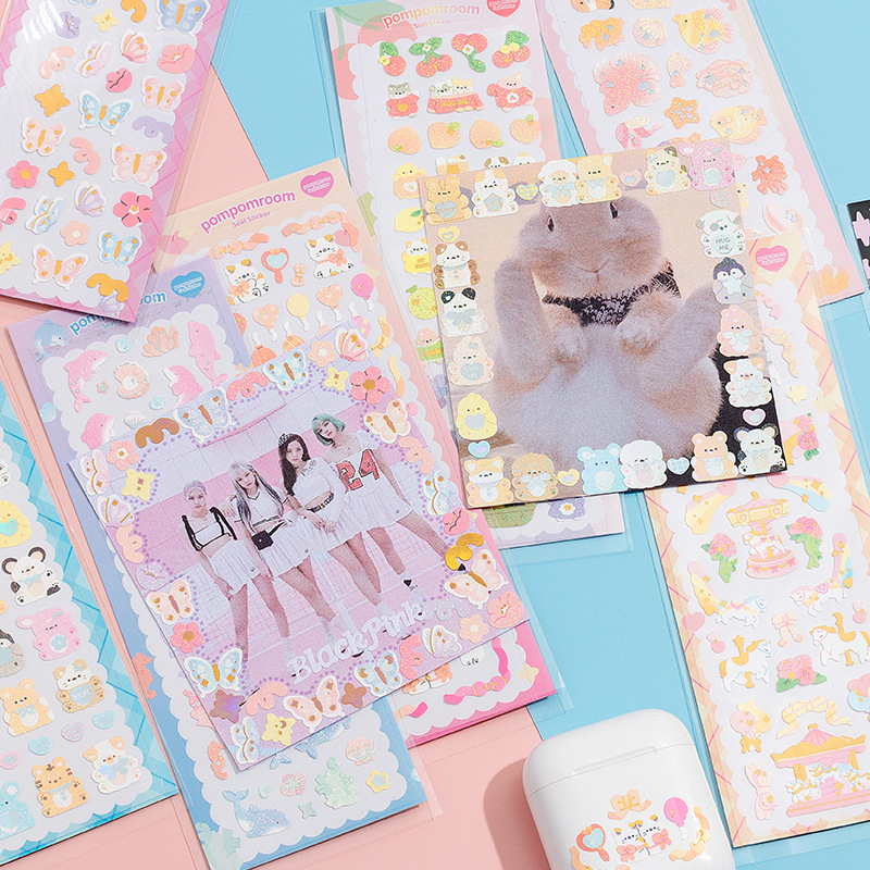 Sticker Cute decor Toploader Pompomroom - Be Tiny Stationery