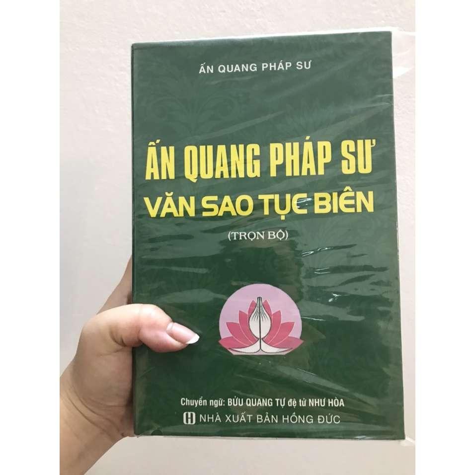 Sách - Ấn Quang Pháp Sư Văn Sao Tục Biên (trọn bộ 2 cuốn)