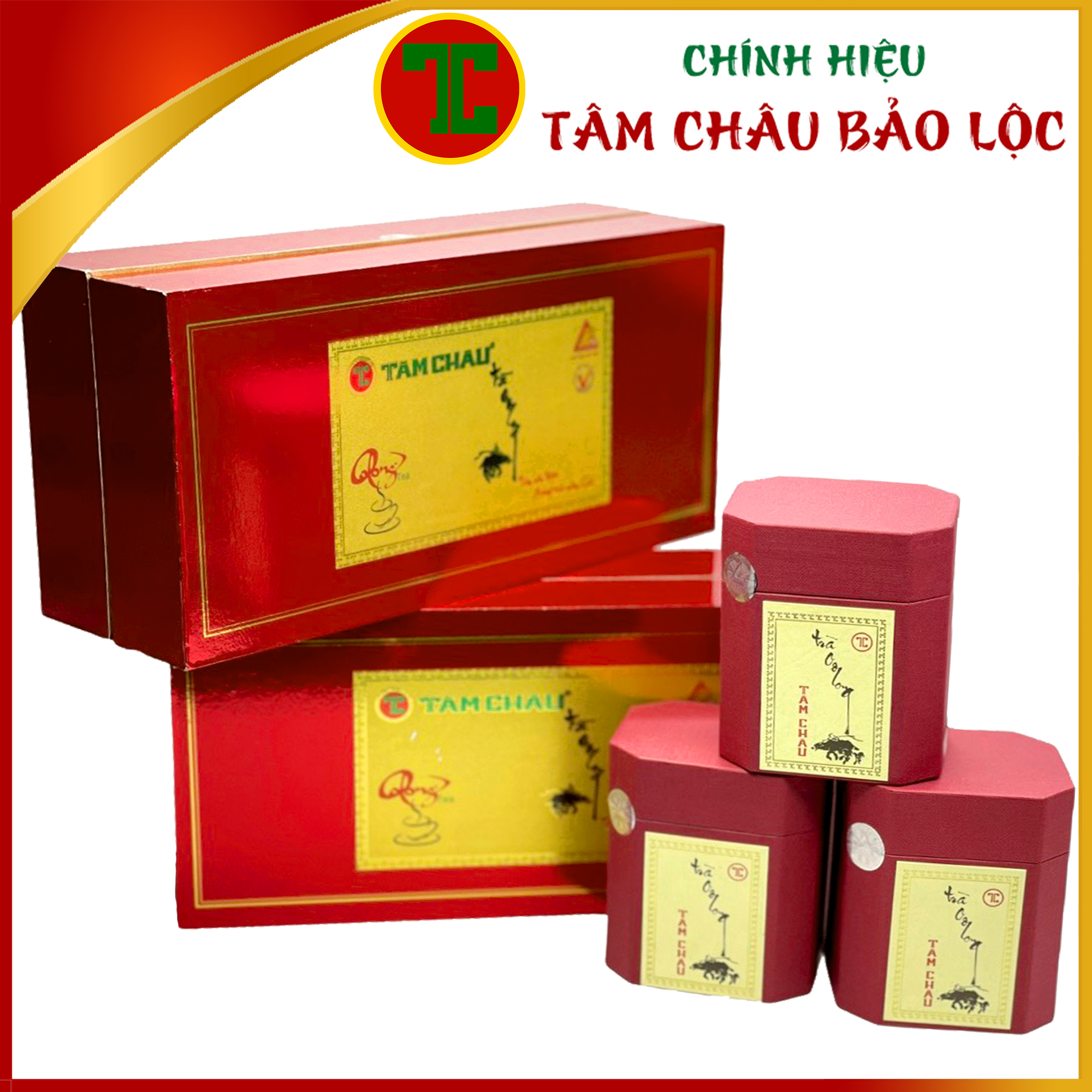 [TÂM CHÂU] Trà Oolong Thuần Đỏ 100Gr/300Gr