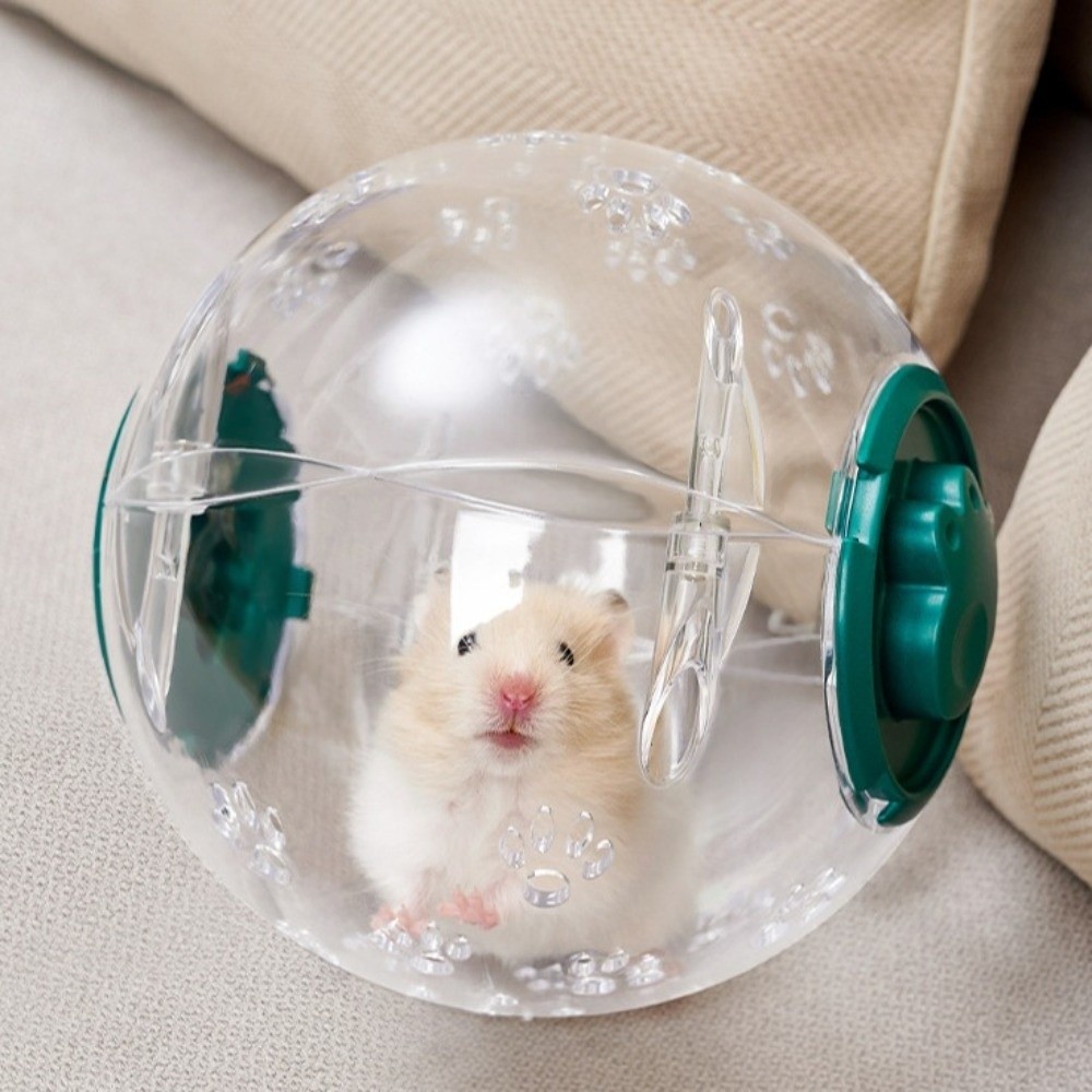 Traction Rope Portable Hamster Running Ball Escape Proof Multi-function Hamster Exercise Ball Creative Durable Small Pet Running Ball Small Pet.