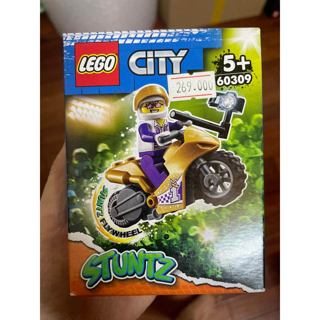 Lego 60309 Selfie Stunt Bike - Xe selfie diễn viên