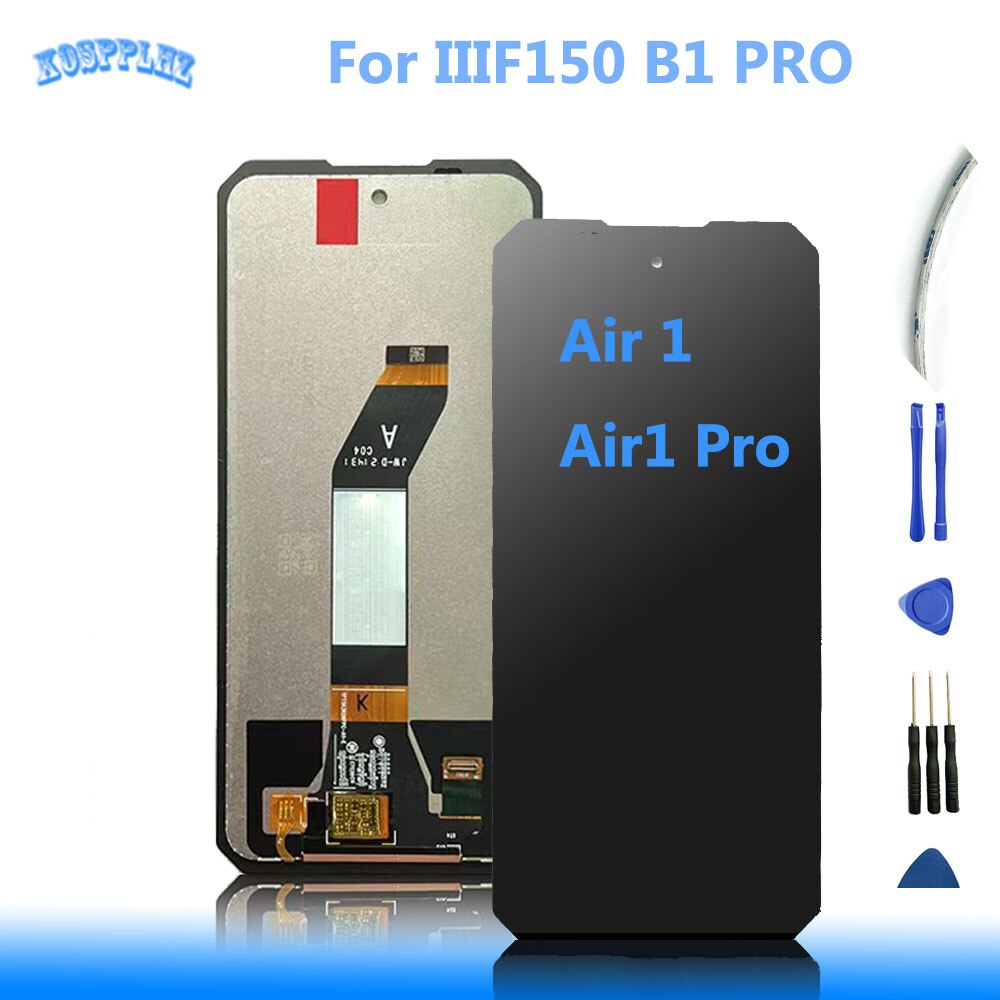 Kospplhz original for iiif150 b1 pro lcd display touch screen assembly replacement compatible with b1 air1 air 1 pro + tools