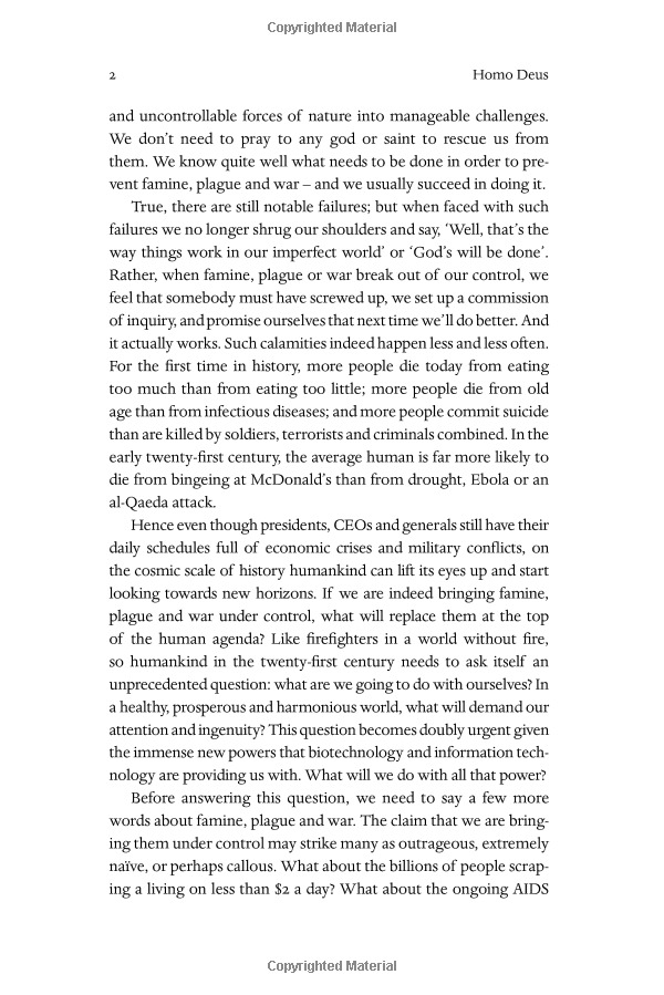 Homo Deus: A Brief History of Tomorrow