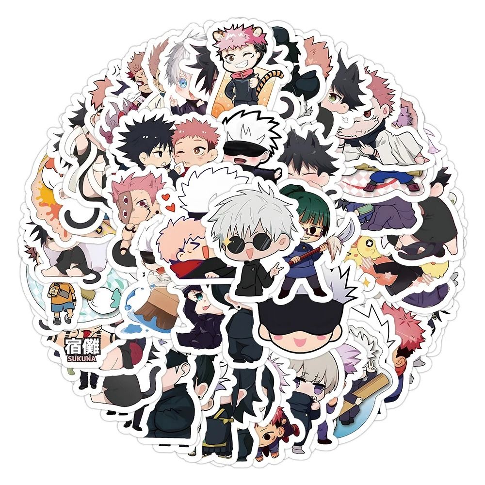 TYLLER Jujutsu Kaisen Jujutsu Kaisen Anime Sticker Self Adhesive Gojo ...