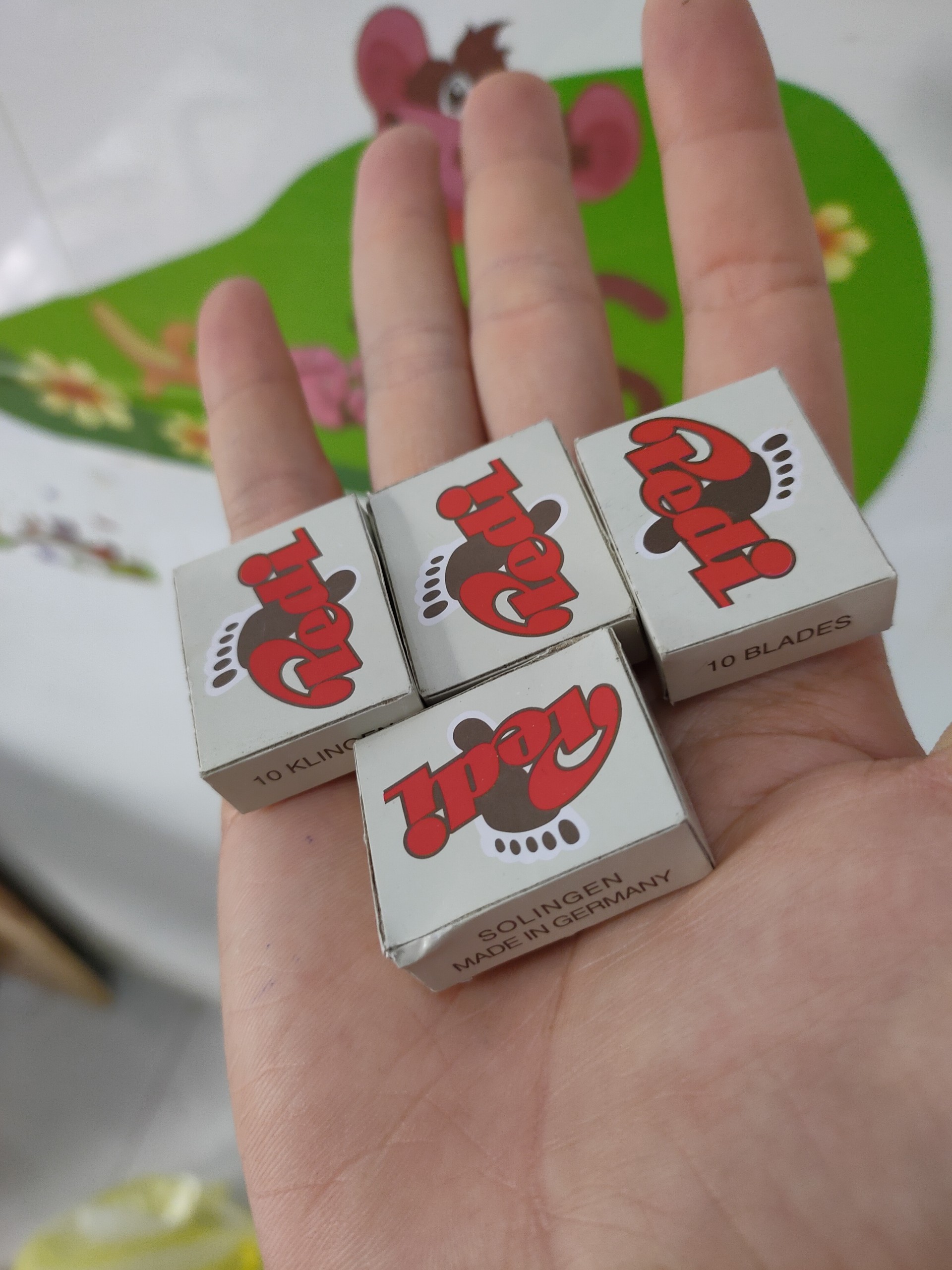 [HCM]10 Lưỡi lam cạo gót chân Pedi