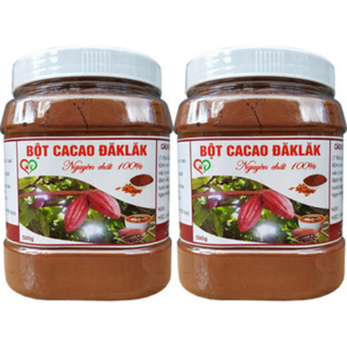 BỘT CACAO 100% NGUYÊN CHẤT ĐẮK LẮK 500G