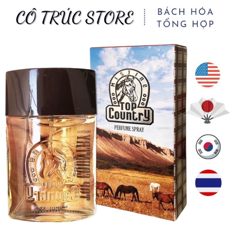 [CHÍNH HÃNG] Nước Hoa Ngựa Top Country Mistine Thái Lan