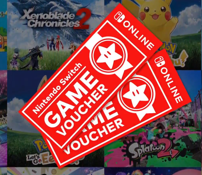 nintendo switch game vouchers 2020