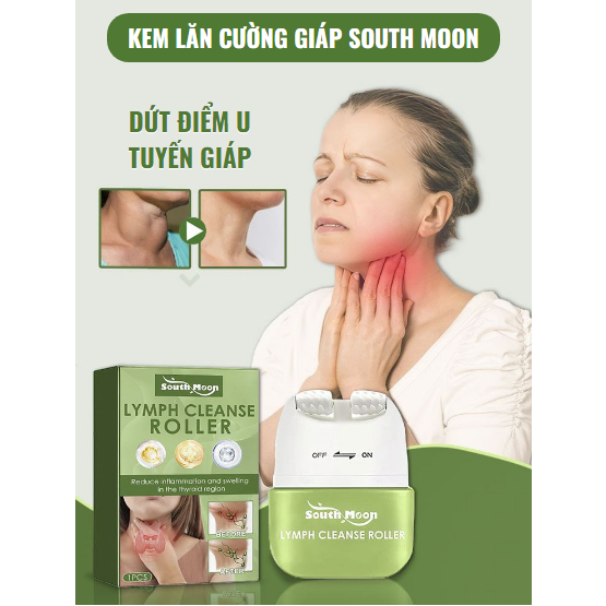 Kem dạng lan tan u mỡ u tuyến giáp hạch bạch huyết south moon - hiệu quả đánh tan khối u