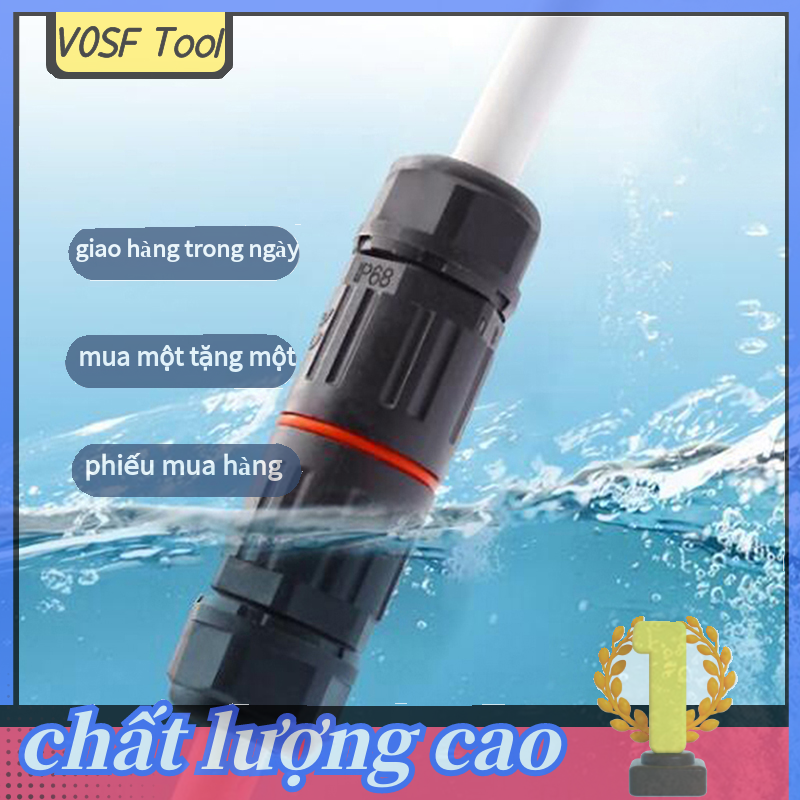 V0SF Đầu nối cáp dây điện chống nước công nghiệp IP68 ổ cắm cắm ngoài trời
