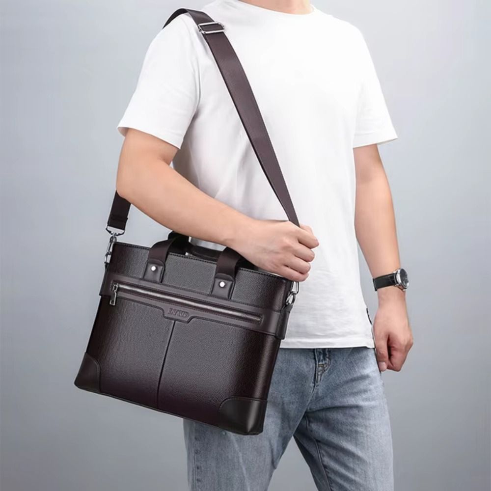 Durable%20Large%20Capacity%20PU%20Briefcase%20Oxford%20Cloth%20Zipper%20Closure%20Business%20Documents%20Bag%20Waterproof%20Multifunctional%20Laptop%20Bag%20Office%20Supplie%20-%20Image%204