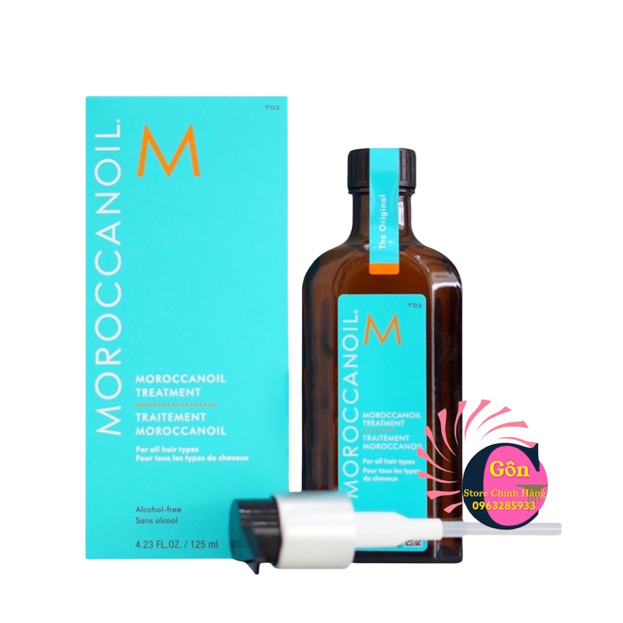 [ Moroccanoil-Chính Hãng ] Dầu Dưỡng Tóc Moroccanoil Treatment Original 25ML-100ML-125ML-200ML