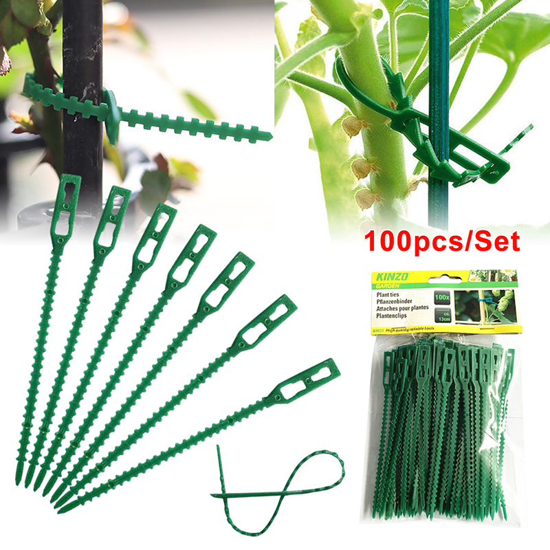 50/100pcs%20Reusable%20Plastic%20Plant%20Support%20Clips%20clamps%20Plants%20Hanging%20Vine%20Garden%0D%0A%20ZHANGBEI%20-%20Image%202