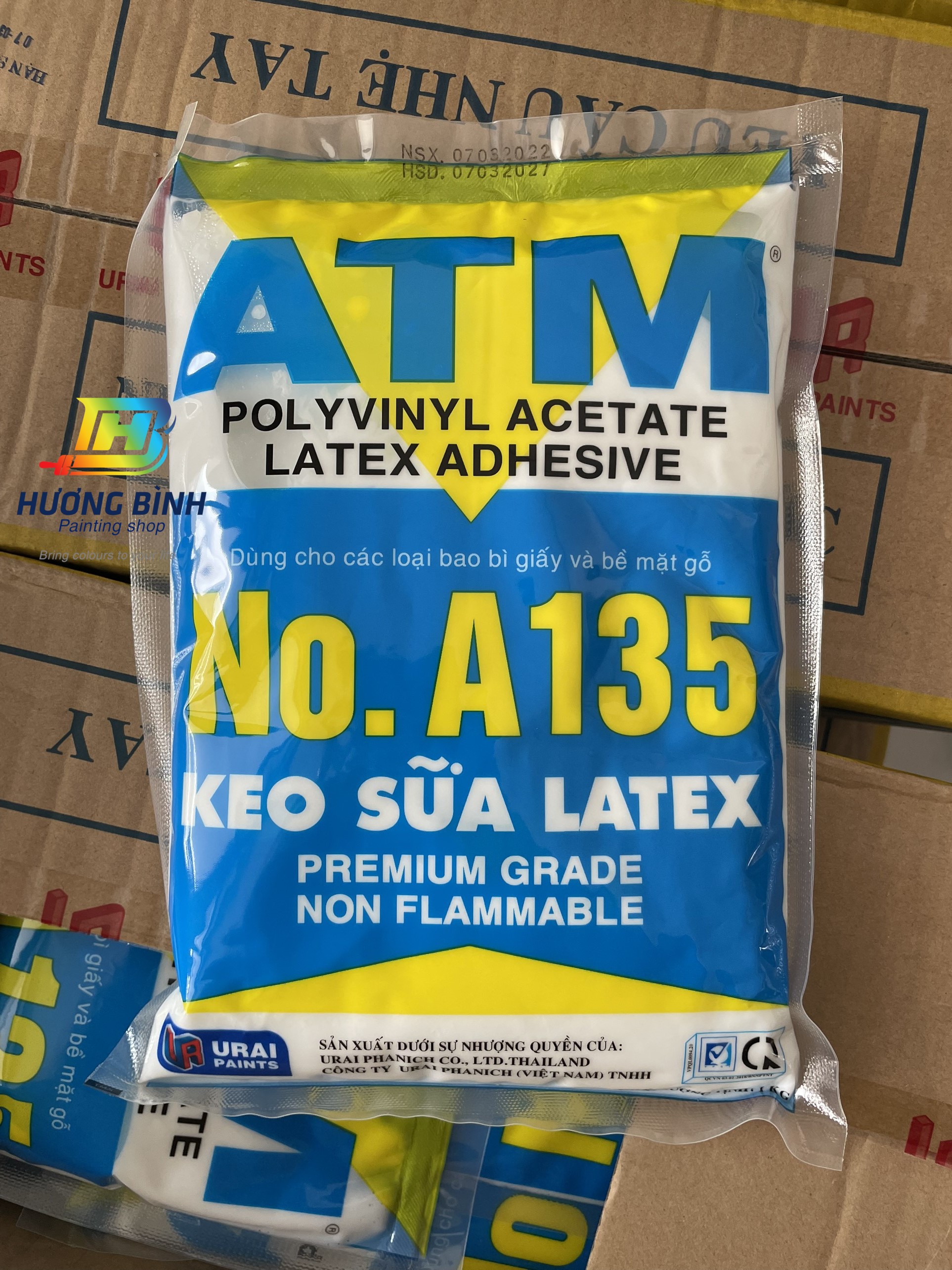 Keo sữa dán giấy, simili ATM (1kg)