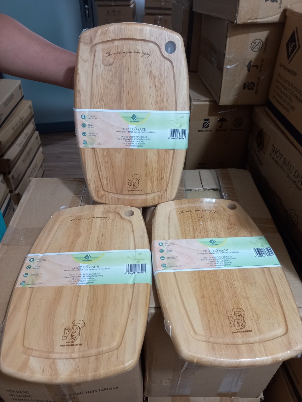 [HCM]Thớt Bầu Dục Nhỏ Mỏng-Quy Cách 345x22x2 (cm)