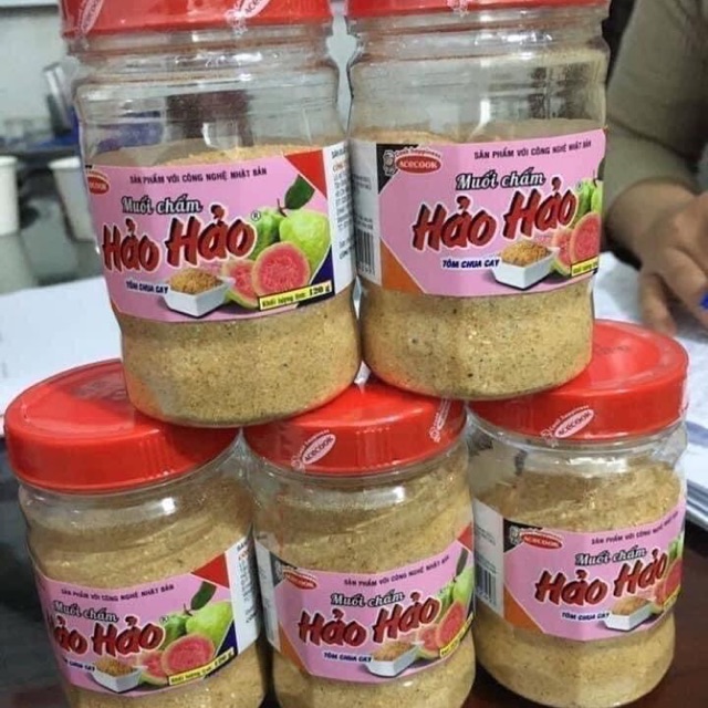 muối chấm, bột canh mỳ tôm hảo hảo