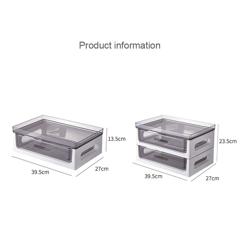 Stackable double-walled water cup storage rack, tabletop tea bag shelf, drawer capsule coffee storage shelf