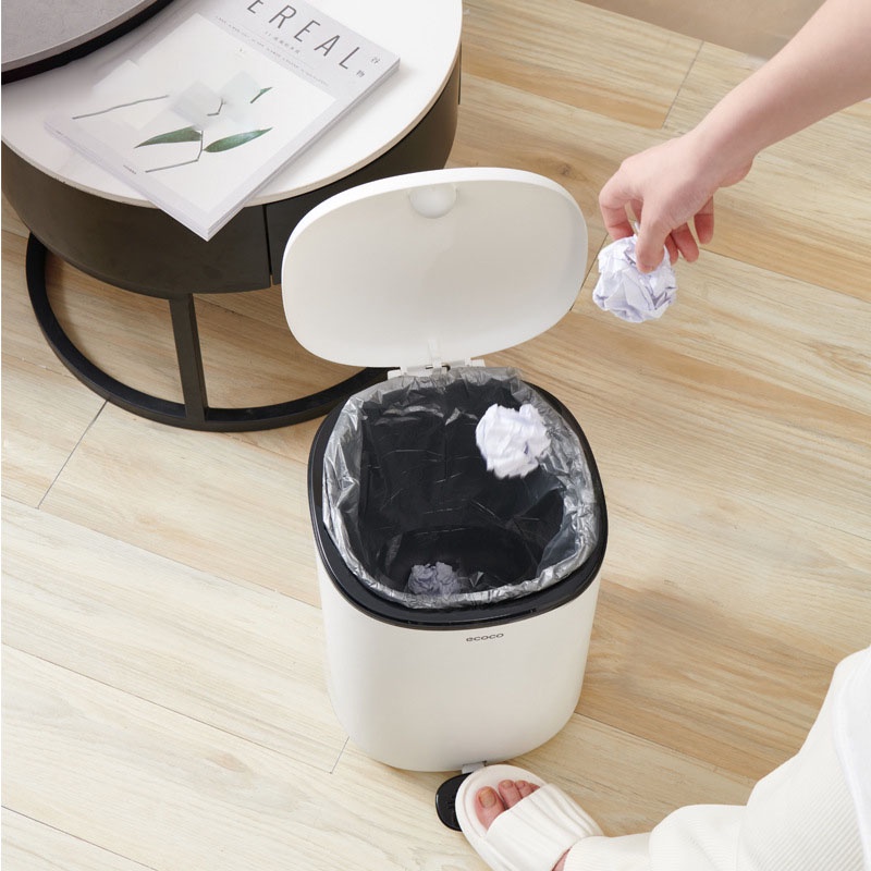 Thùng Rác Đạp Chân, Mở Tay Thông Minh Ecoco E2228