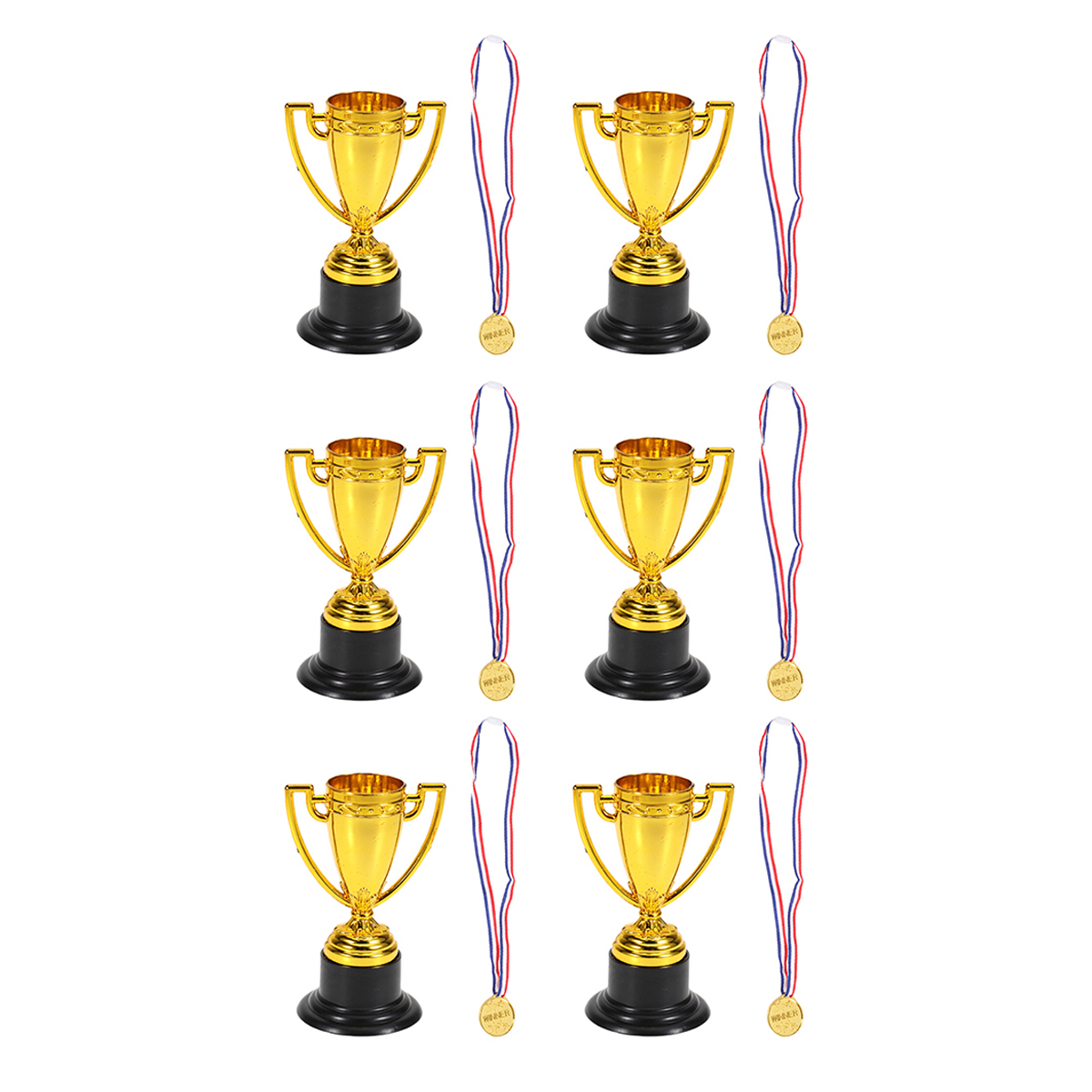 【SmartHorizon】16Pcs Mini Plastic Reward Prizes Kids Small Medals Kids ...