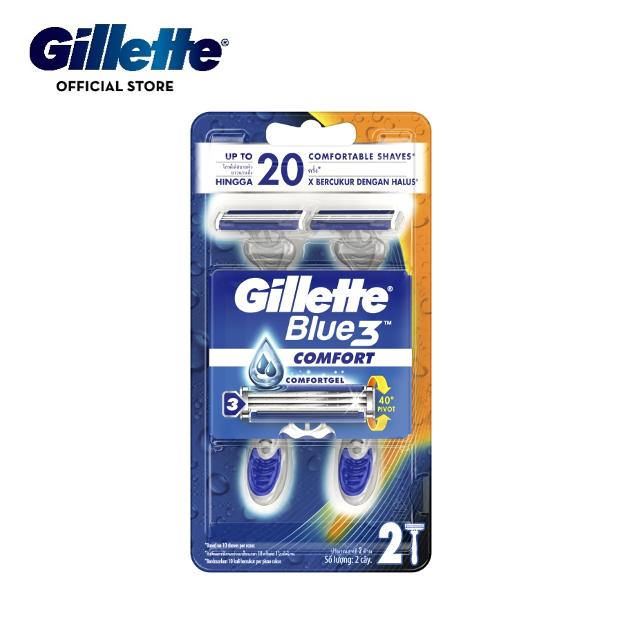 blue 3 gillette