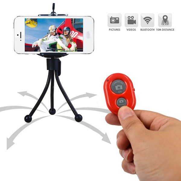 Remote Chụp Hình Bluetooth, remote chụp ảnh