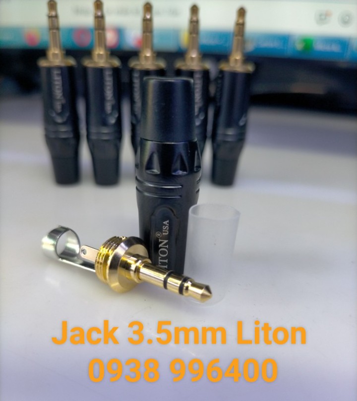 Jack 3.5mm Streo Hàn Dây - jack 3.5mm rời cao cấp.