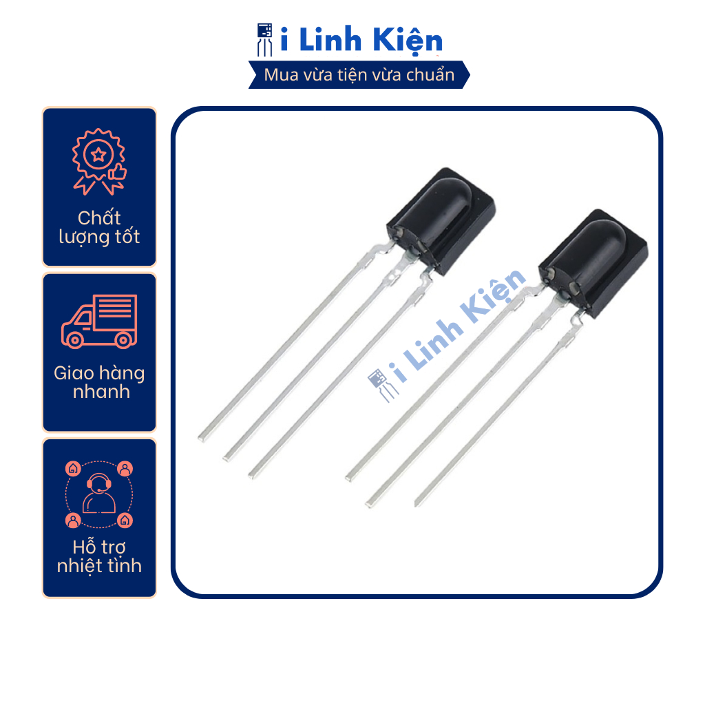 Mắt nhận hồng ngoại vs1838 hx1838 màu đen chất lượng tốt