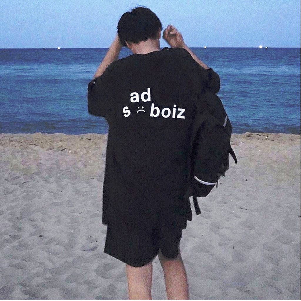 [ Hàng đẹp ] Áo thun Sad Boiz  Basic nam nữ hot trend 2022