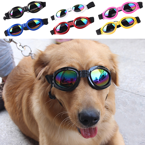 1Pc Pet Sunglasses Fashion UV Protection Foldable Sunglasses Goggles with Adjustable Strap for Dogs Cats Puppy Kitten