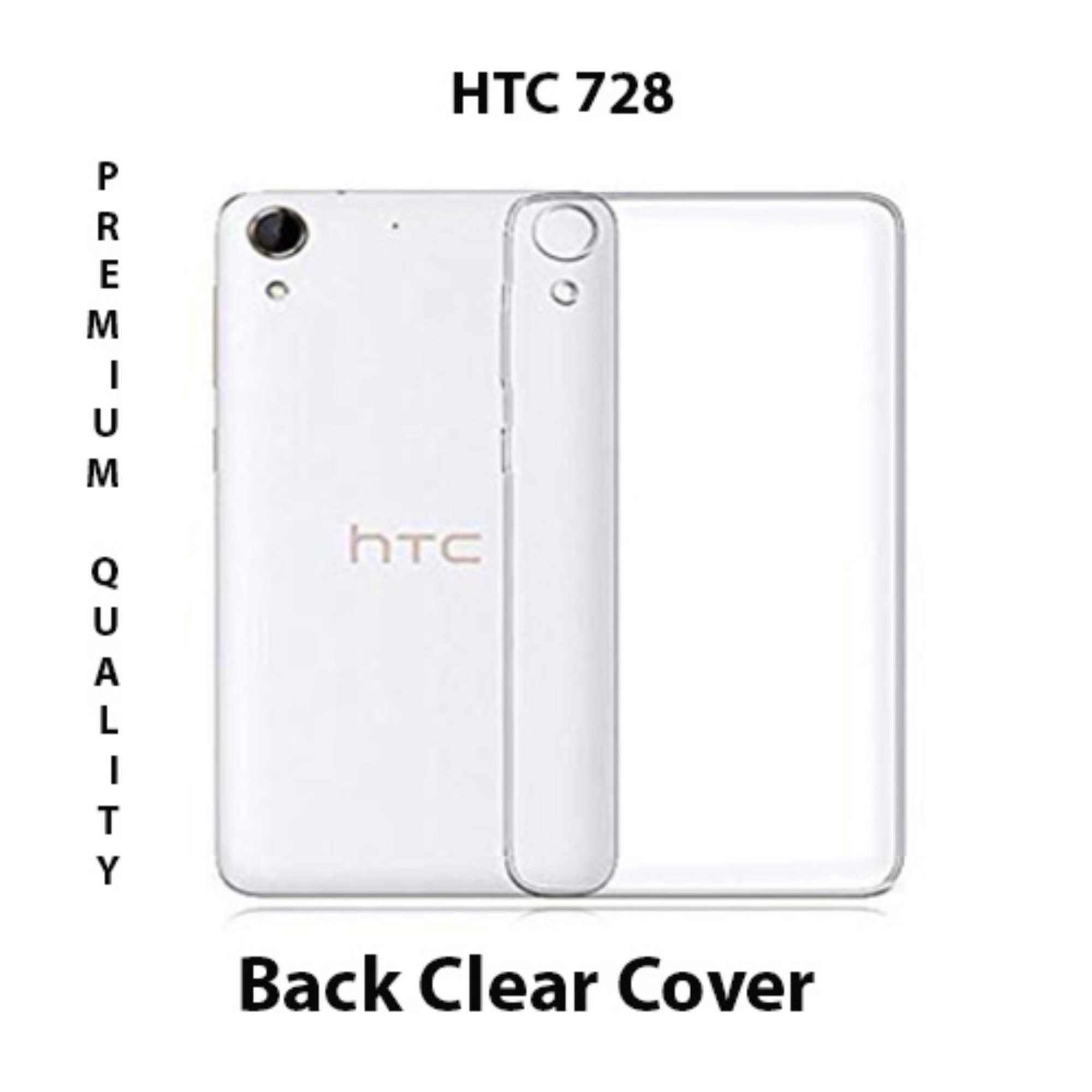 HTC 728 Premium Back Cover Transparent Soft Case For HTC 728