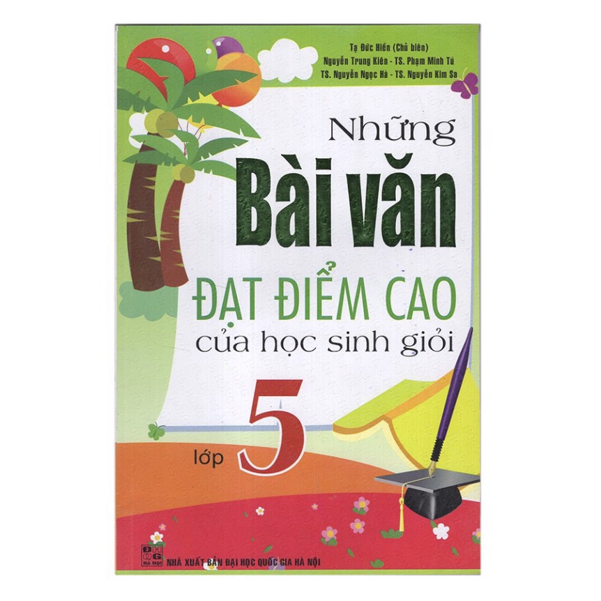 Sách - những bài văn đạt điểm cao của học sinh giỏi lớp 5