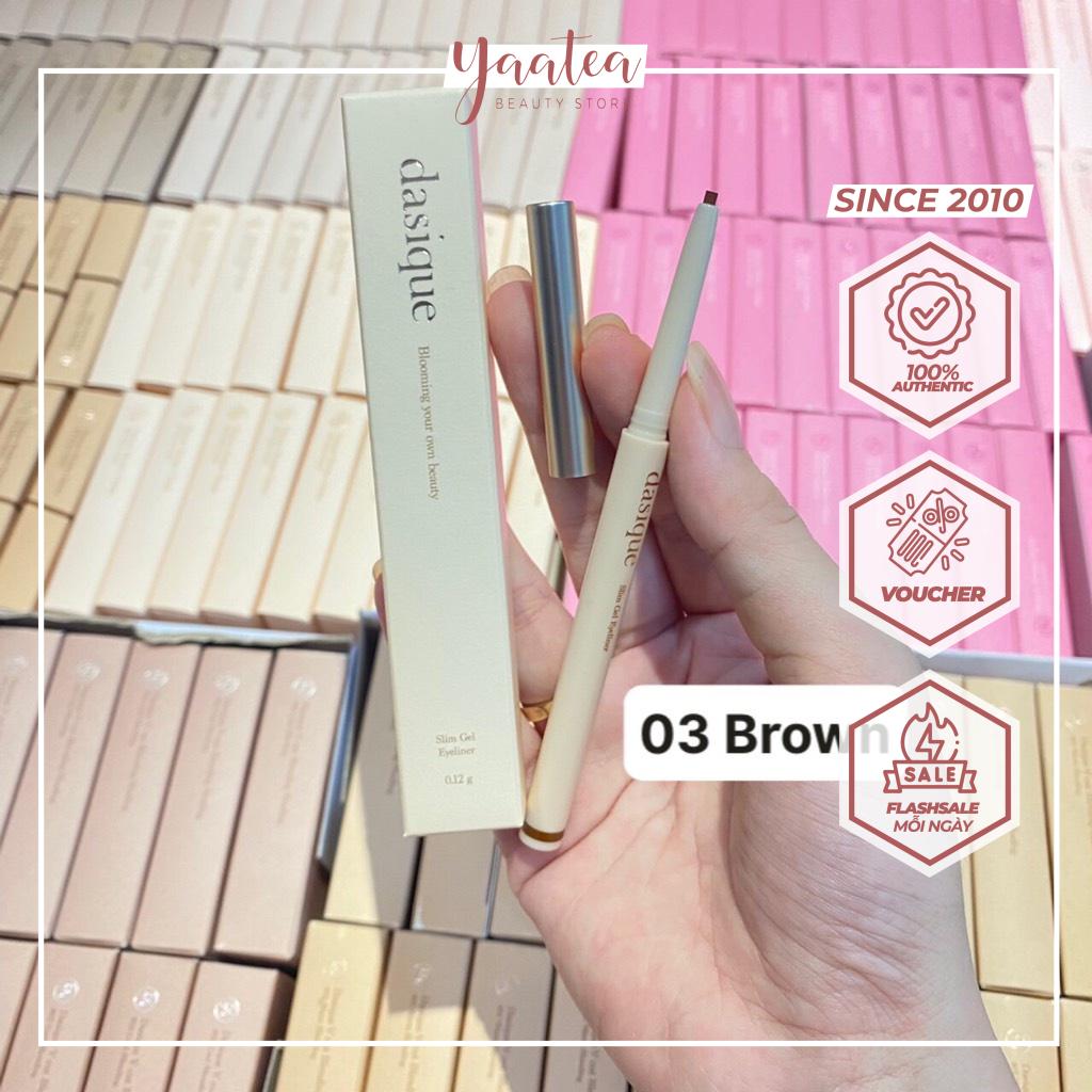 Kẻ mắt Dasique Slim Gel Eyeliner 0.12g