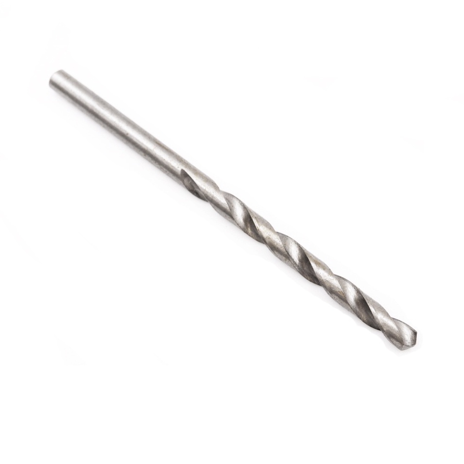 Set 10 mũi khoan hss bằng thép màu trắng tốc độ cao cho gỗ/ gỗ/ máy khoan