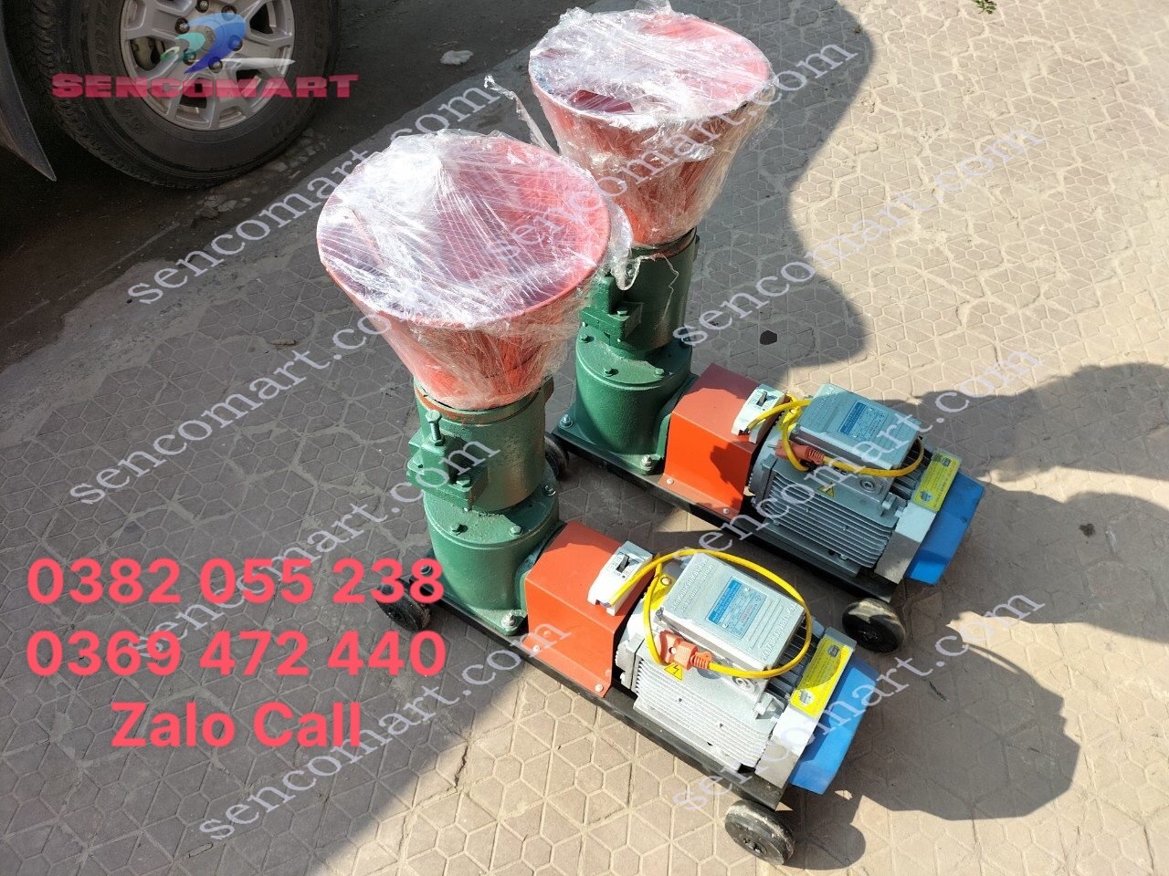 Máy ép cám viên S150 do công ty Sencomart nghiên cứu và chế tạo miễn ship trên toàn quốc