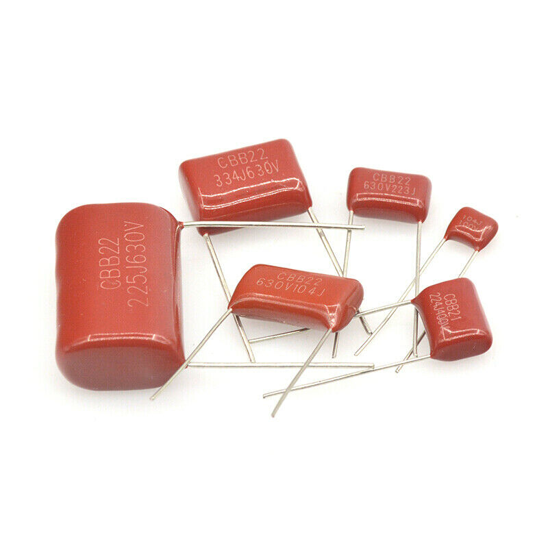 100nF 100V 104J100V +/-5% Lead Spacing:5mm CBB22 Capacitor