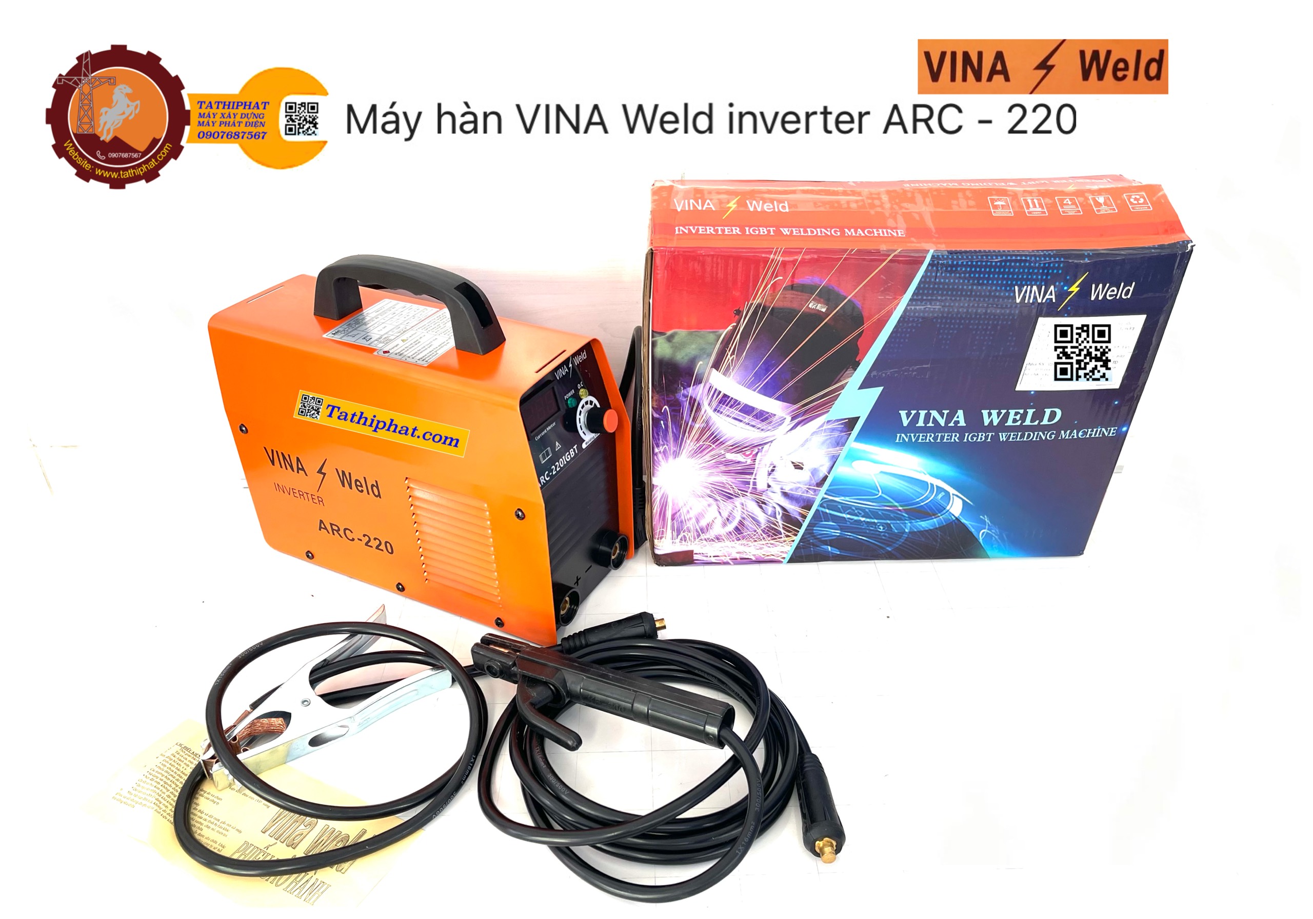 Máy Hàn que ” ViNa Weld” ARC-220IGBT