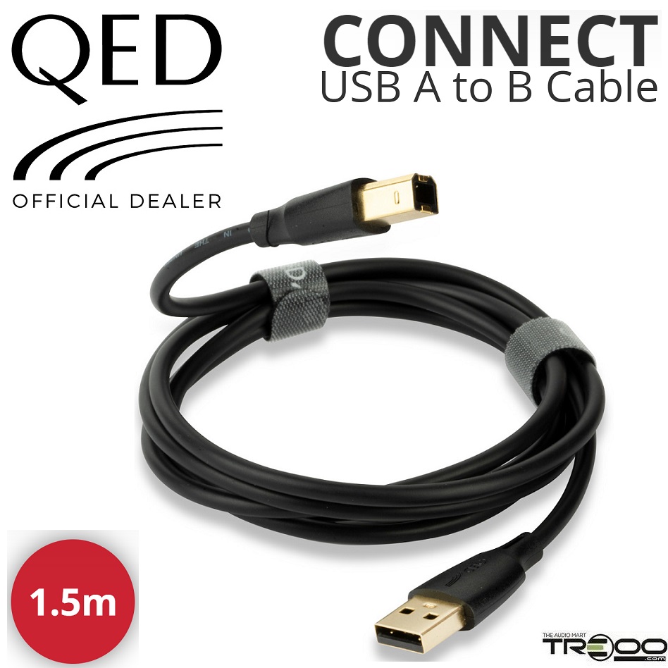 QED Connect USB A-B - 1.5 M - Studio 22 - View #2