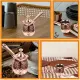 Turkish Coffee Maker Copper Coffee Tea Maker Milk Warmer Hot Chocolate Maker Butter Melting Pot 600Ml. 