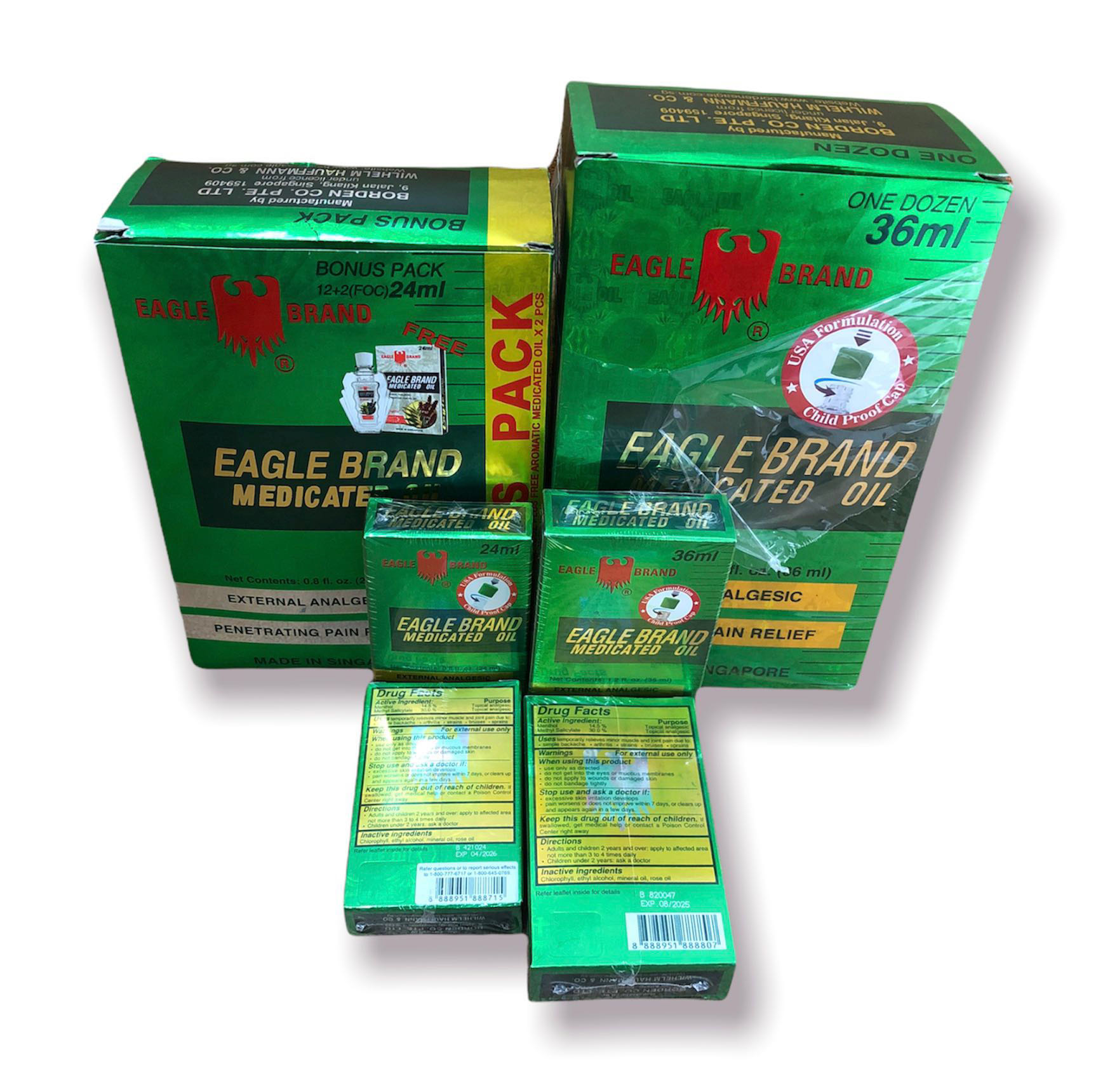 Dầu Gió Xanh 36ml Từ Mỹ - Socola Mỹ