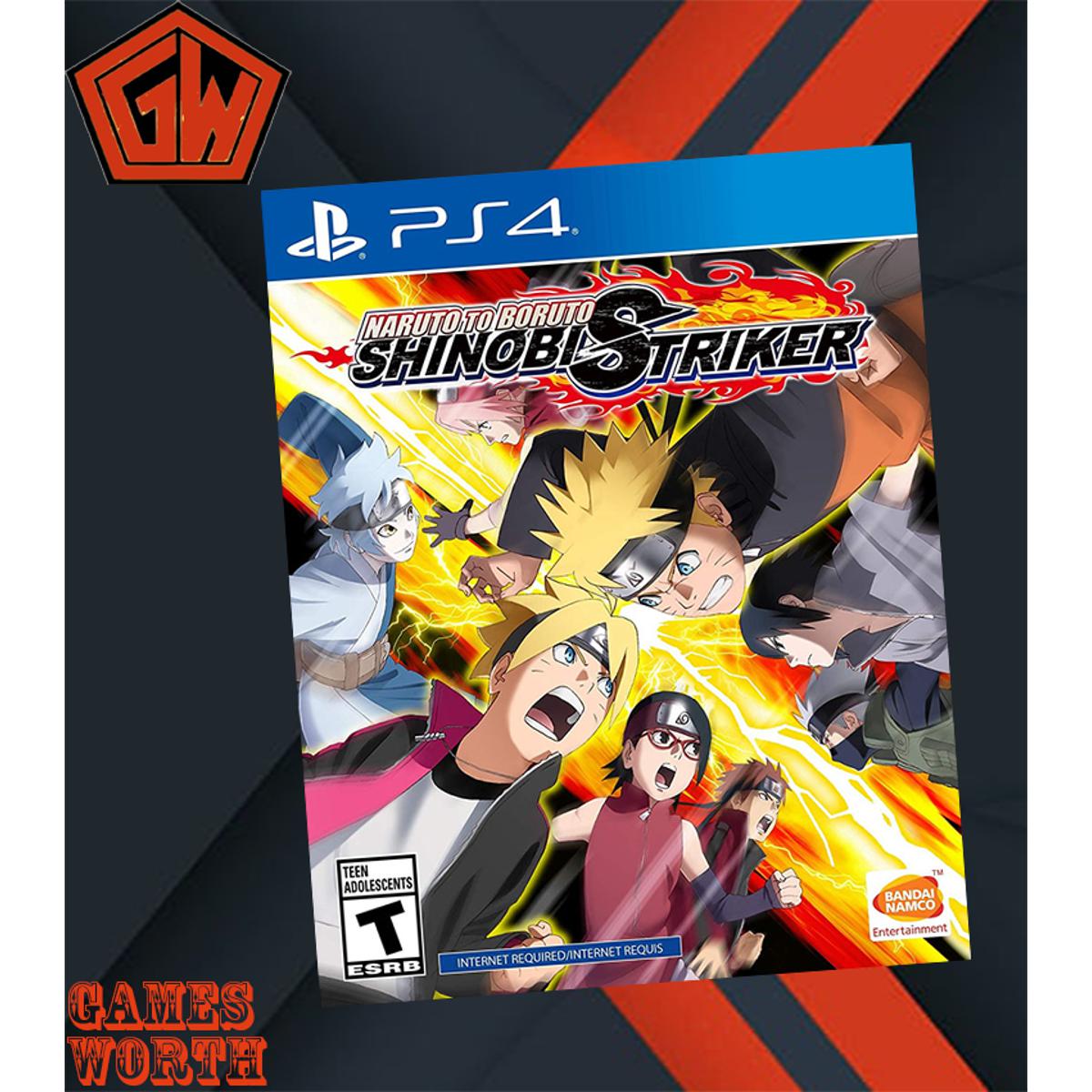 PLAYSTATION 4 DVD NARUTO TO BORUTO SHINOBI STRIKER PS4 GAME | Daraz.pk
