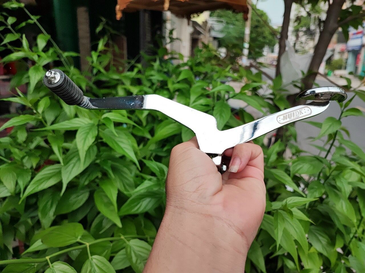 Cần số 2 chiều inox của fud led.