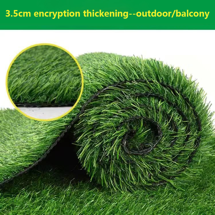 Artificial turf 2M x 1M, 3.5cm fluff height artificial synthetic grass