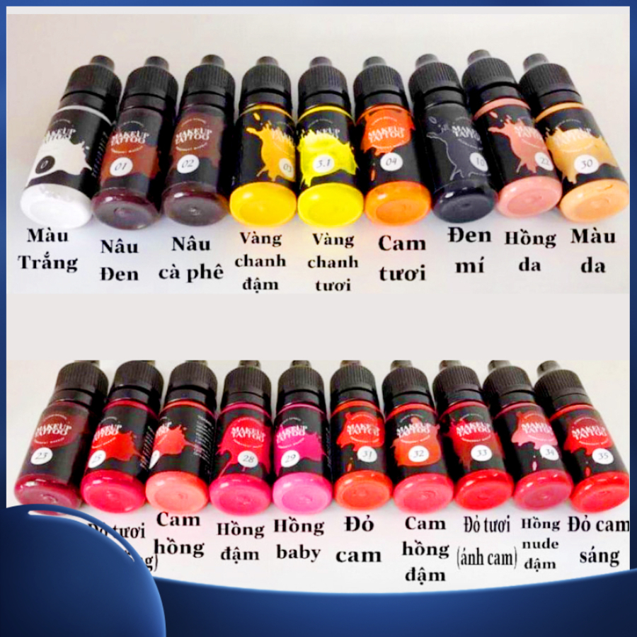 Mực phun môi mày Makeup- Nga Chính Hãng -Mẫu Mới