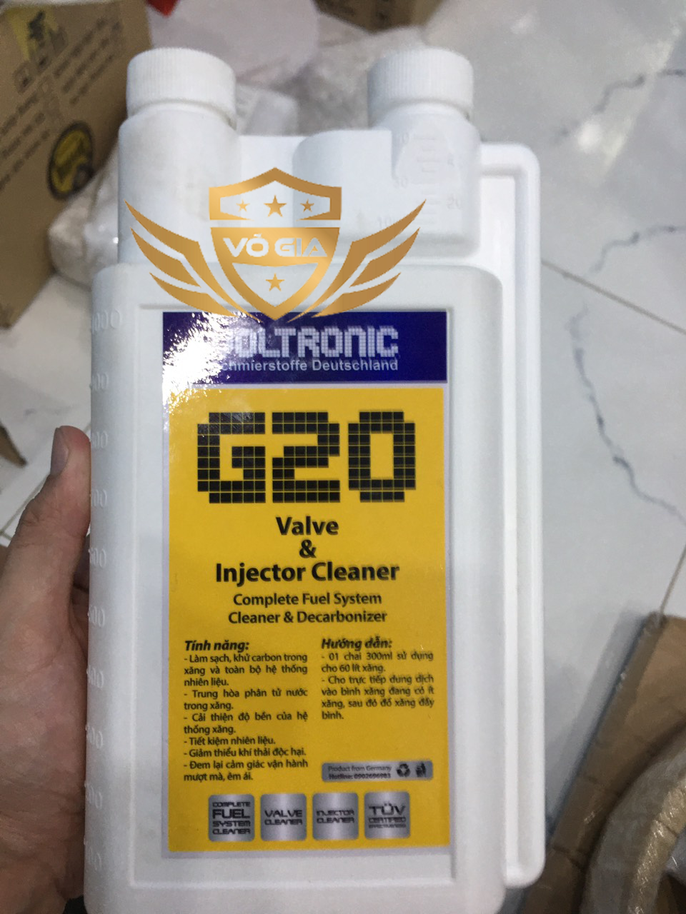Phụ gia Vệ Sinh Kim Phun Buồng Đốt Voltronic G20 1L thumbnail