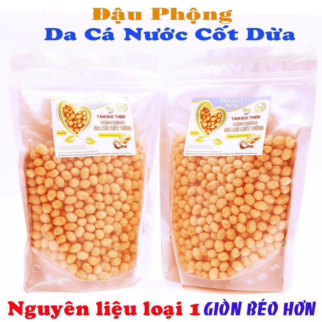 500gram ĐẬU PHỘNG DA CÁ CỐT DỪA